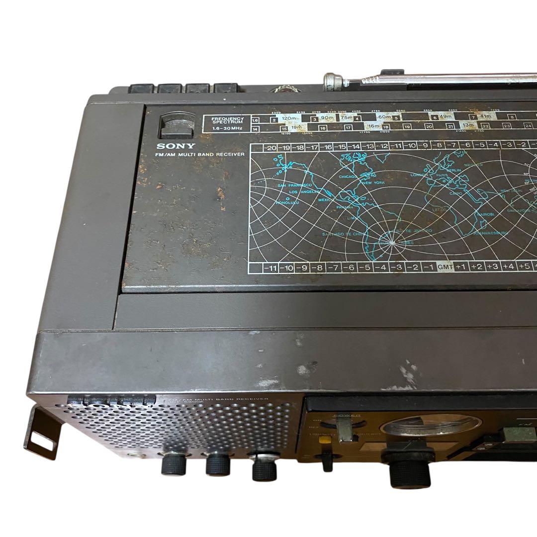 【ジャンク】SONY ICF-6800A ラジオ　バントレシーバー　昭和　レトロ