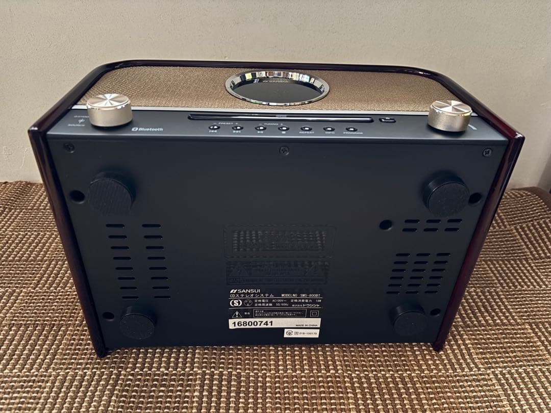 SANSUI SMS-800BT CDステレオシステム
