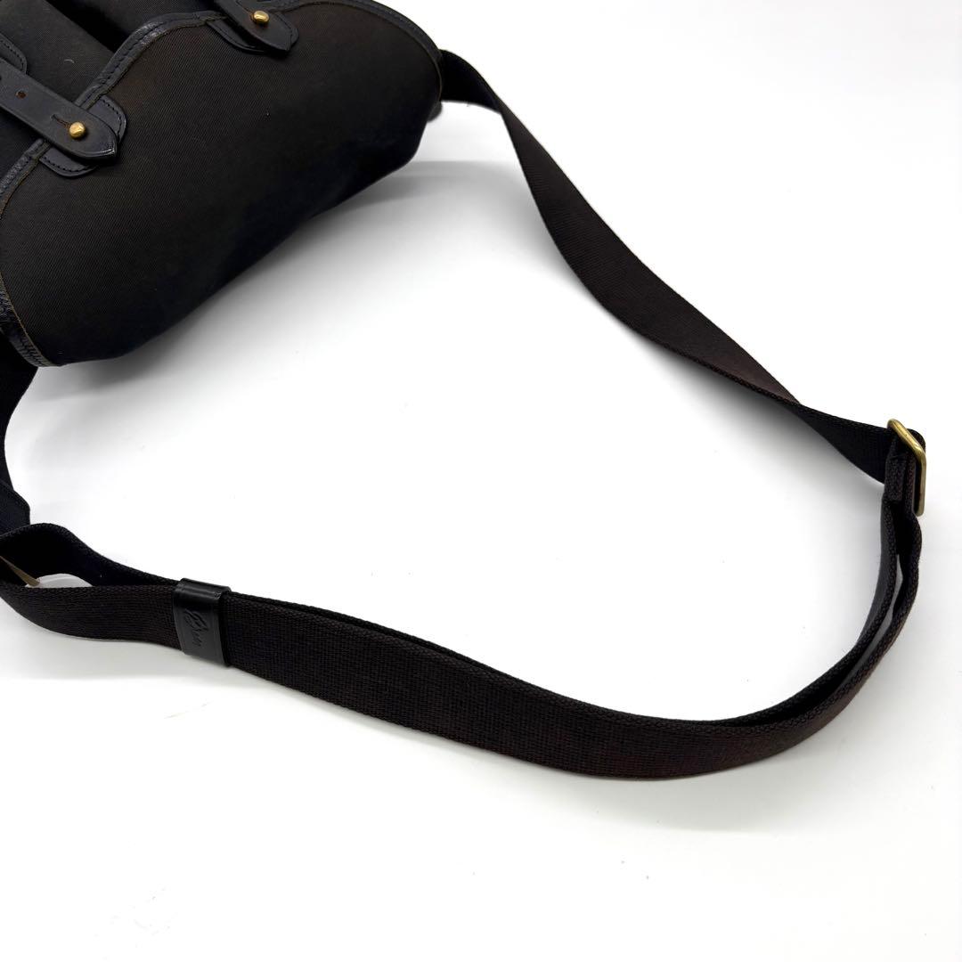 Brady メッセンジャーバッグ ショルダーバッグ キャンバス ブラック