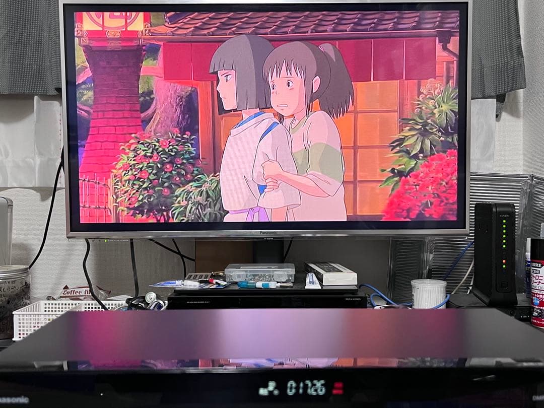 おうちクラウドディーガ　3番組録画　ブルーレイレコーダー　DMR-BRT1030