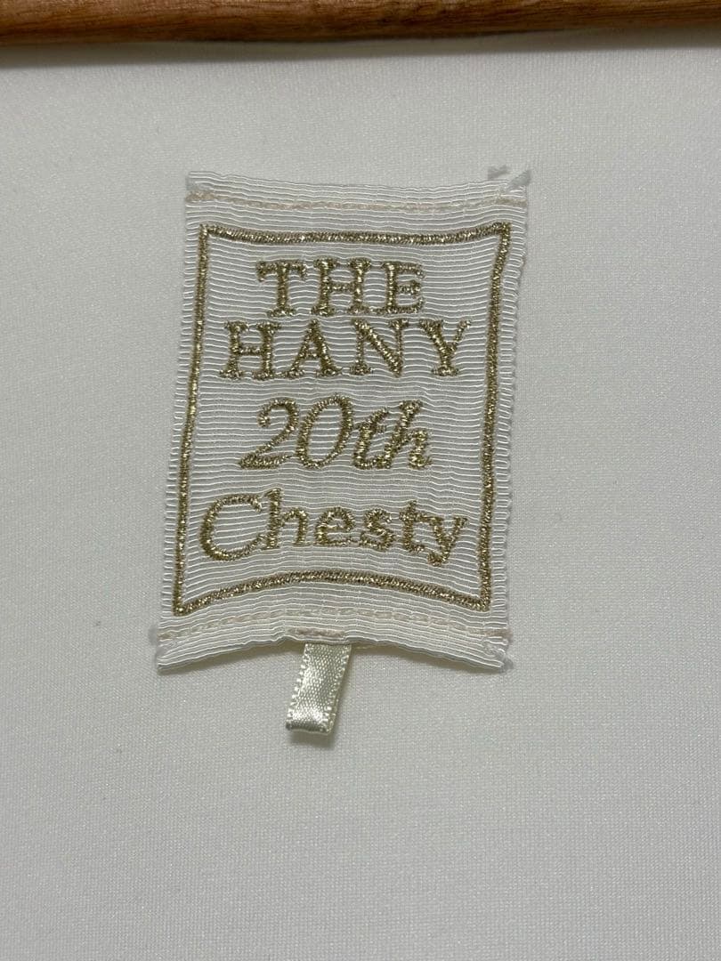 THE HANYコラボ 20th Chesty パール装飾フード付きパーカー