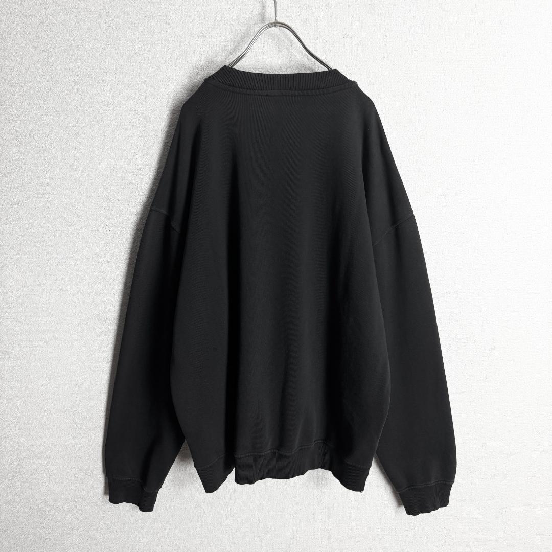 【美品☆完売モデル☆ヴィンテージ加工☆】ディーゼル パイル刺繍ロゴ スウェット