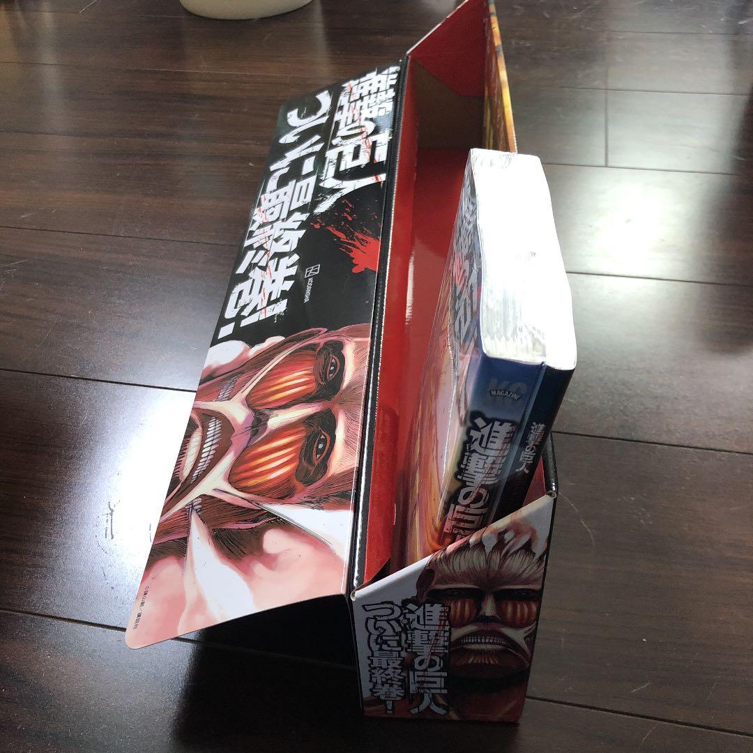 進撃の巨人　完結記念　店頭用ポップ