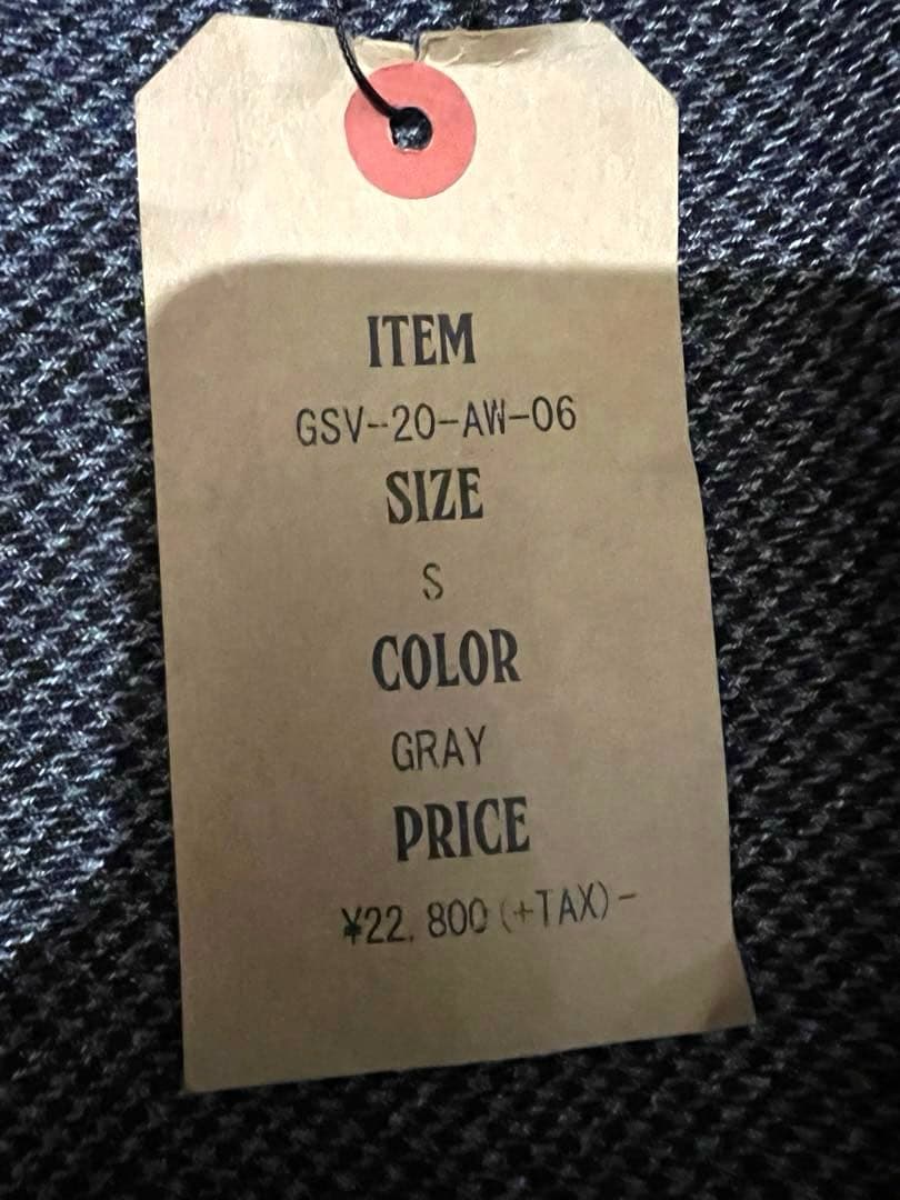 未使用タグ付き！GANGSTERVILLE SHARPERトラウザーパンツS