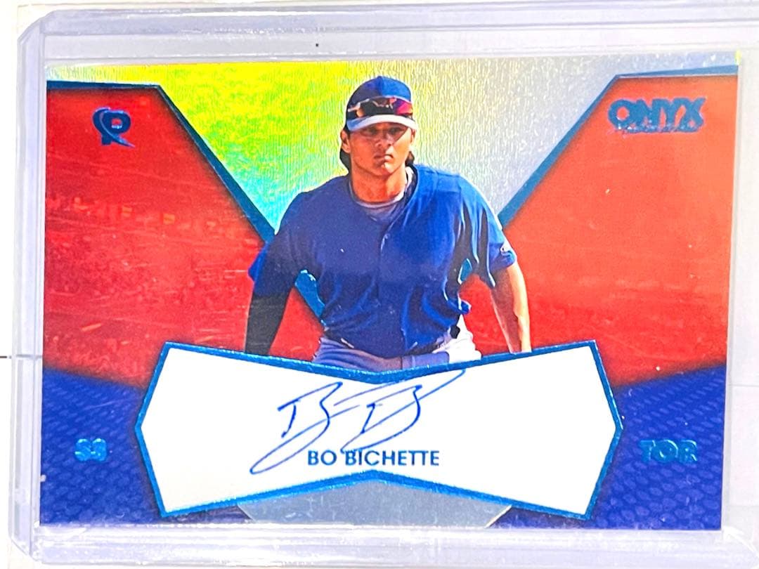 Bo Bichette 2017 ONYX auto 直筆サイン/245 MLB