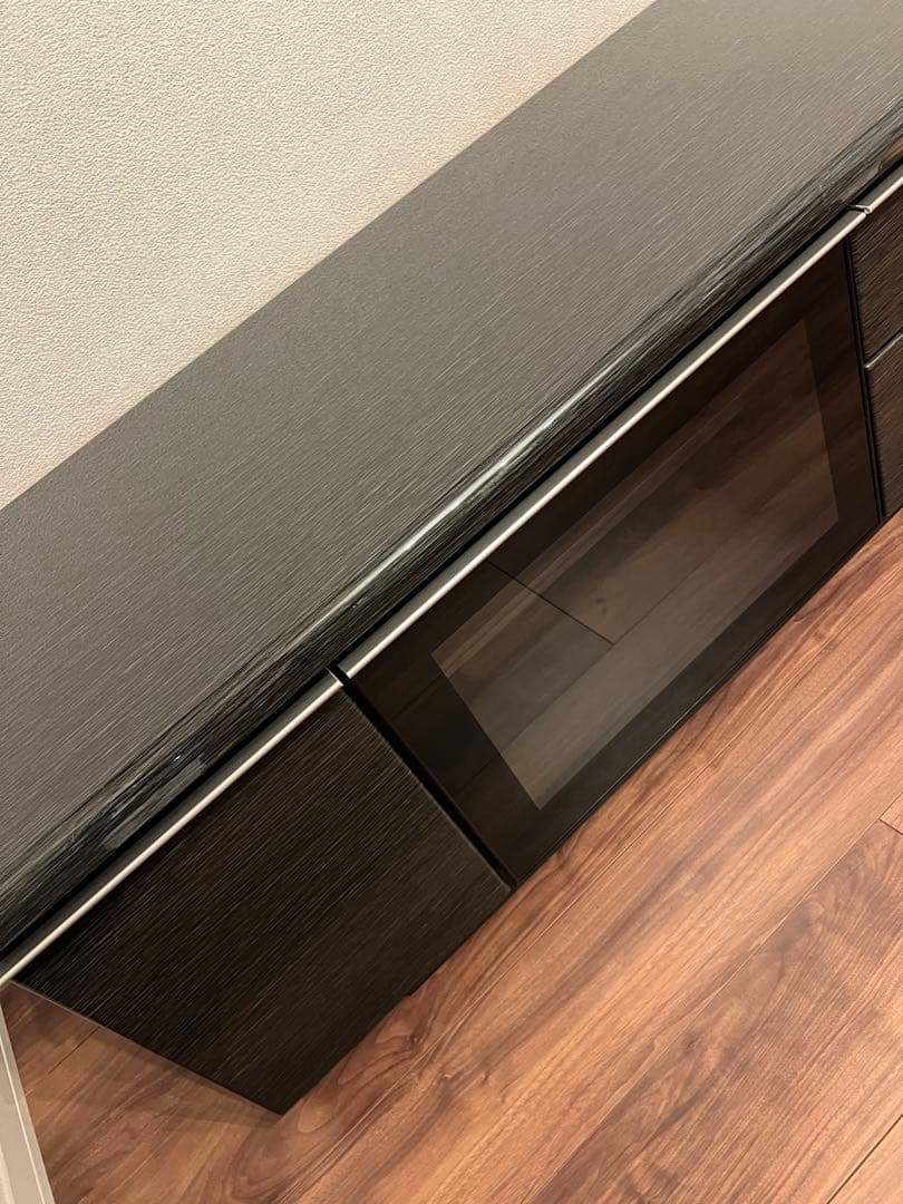 ニトリ　幅150cm テレビ台　ローボードポスティア ブラック