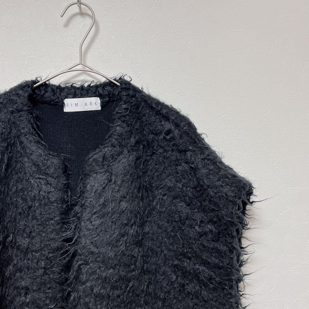 【1281】美品✨ リムアーク　ブライトニングニットガウン　ワイドローブ　ベスト