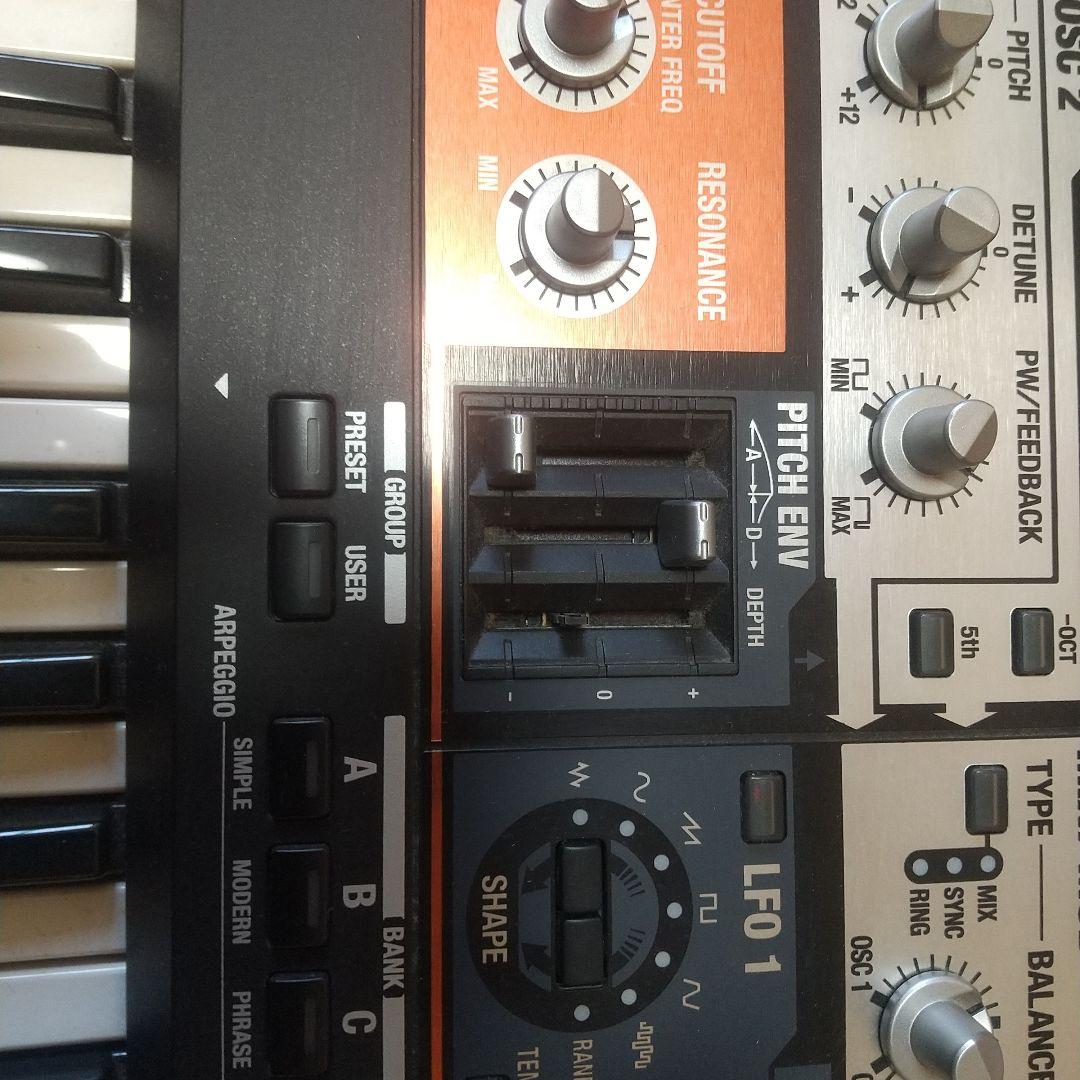 【ジャンク品】Roland SH-201 アナログシンセサイザー 61鍵