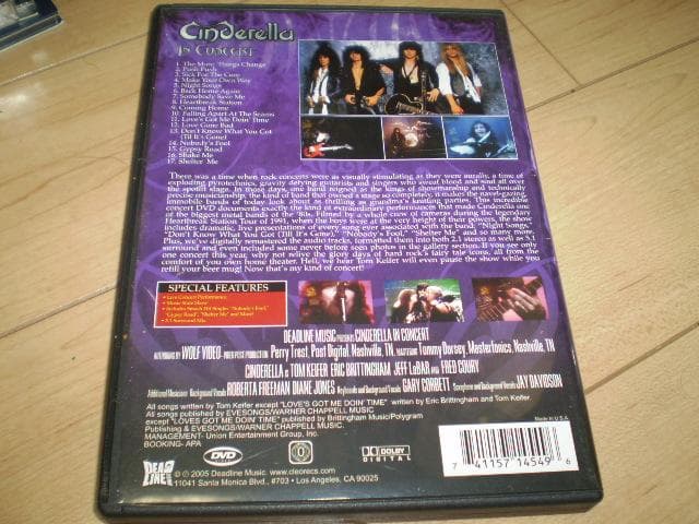 ミュージック Cinderella /In Concert: The Heartbreak