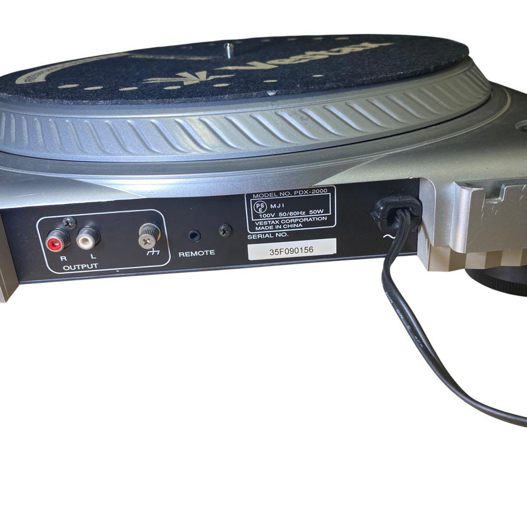 Vestax PDX-2000 DJターンテーブル DJ機材