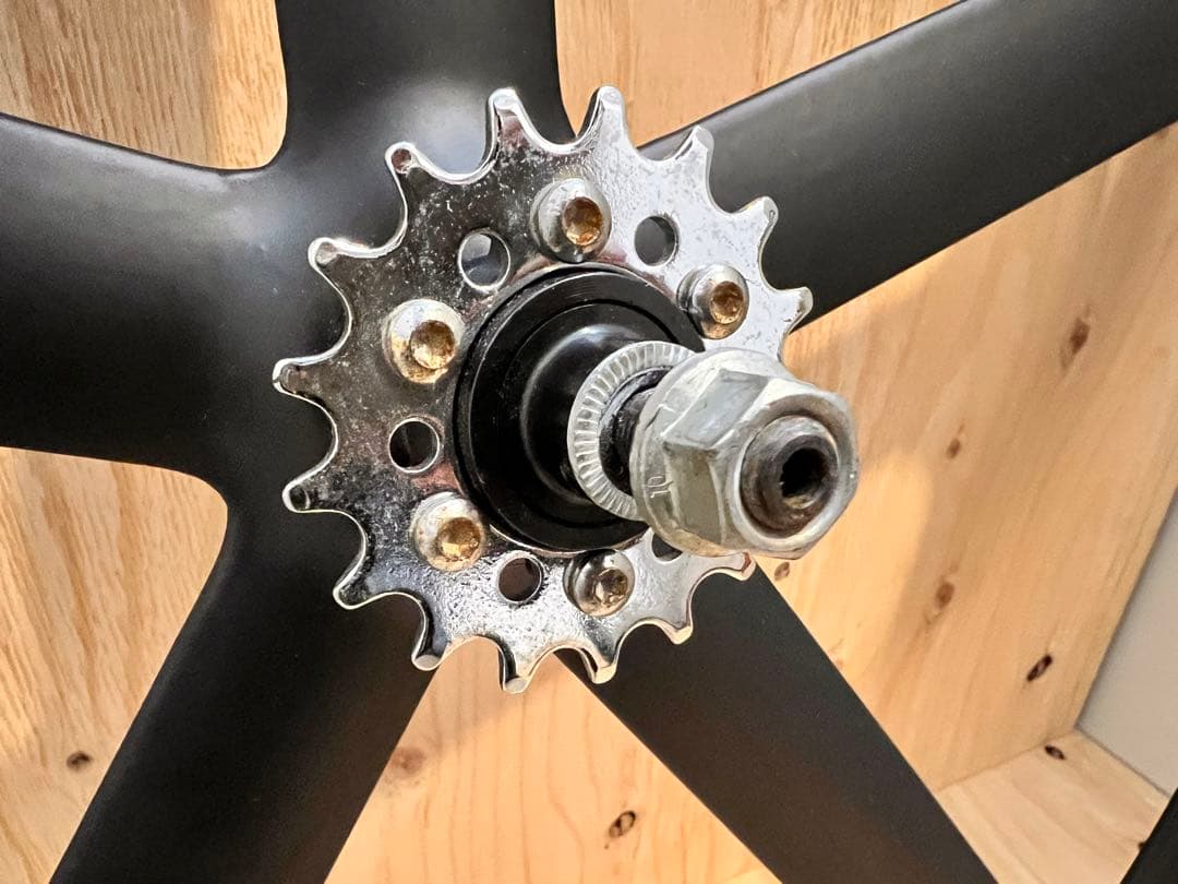 【新品未使用】FUN 700C X5 ホイール マットブラック リア