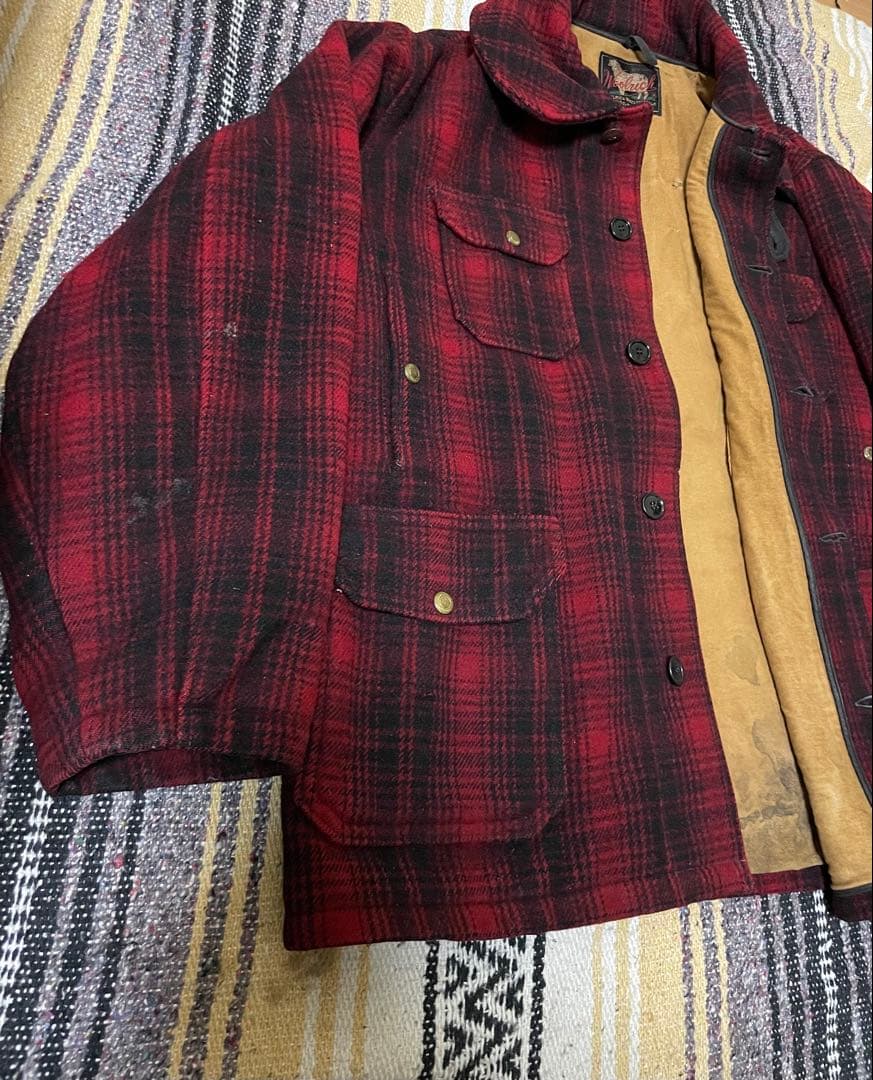 希少 40s 50s Woolrich ハンティング コート ジャケット46