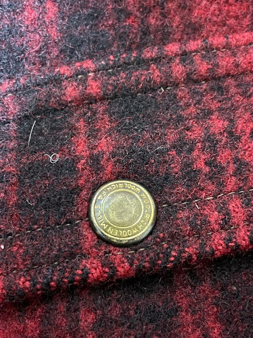 希少 40s 50s Woolrich ハンティング コート ジャケット46