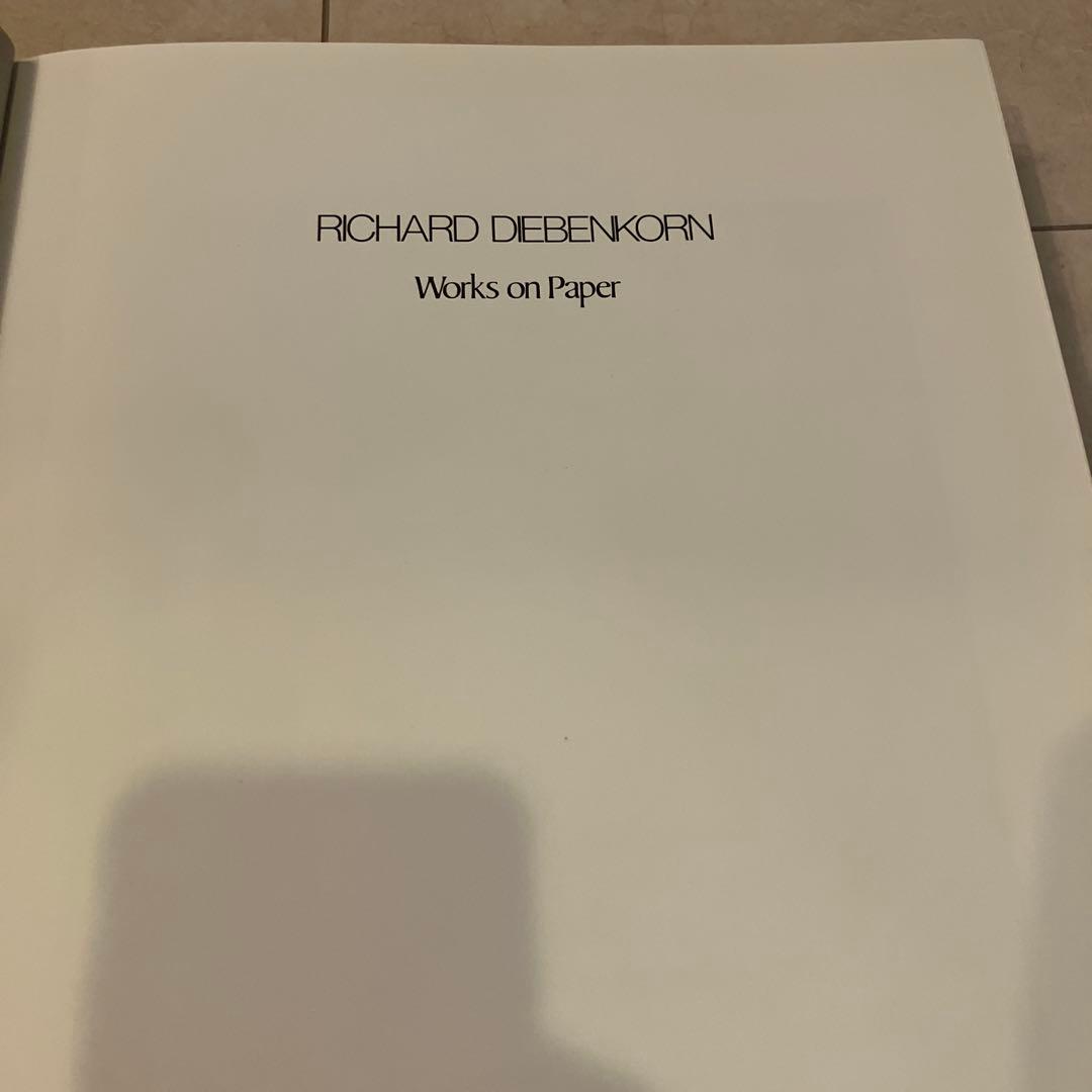 洋書 RICHARD DIEBENKORN Works on Paper