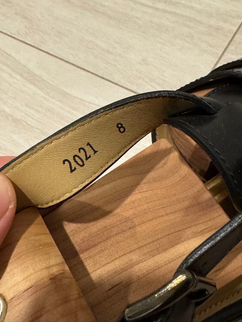 PARABOOT×TOMORROWLAND FERRET レザー グルカサンダル