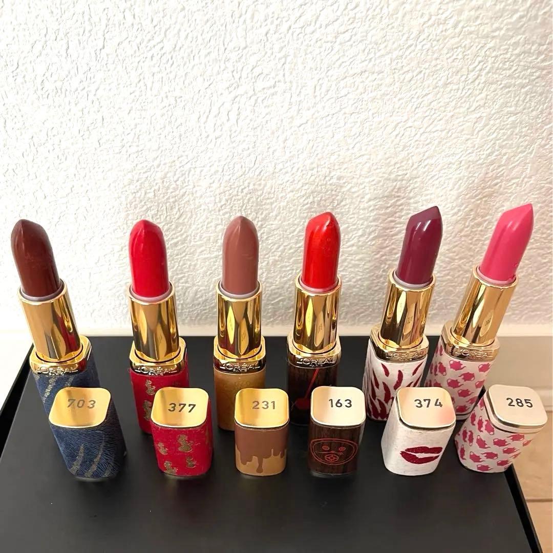 お値下げ★美品★イタリア限定★ロレアルパリ×美女と野獣　口紅