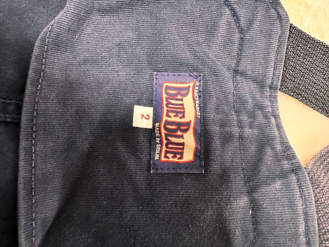 blue blue オーバーオール