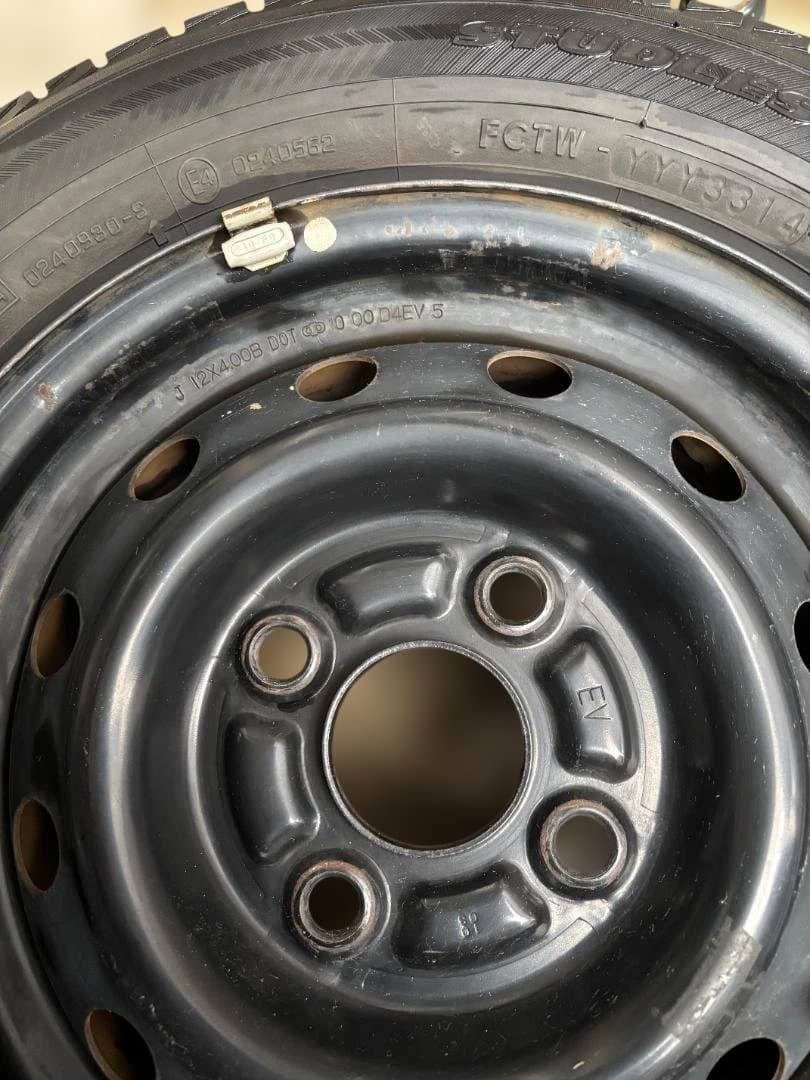 m*P様 ★★トヨタ コムス ヨコハマアイスガード 145/70R12 スタッド