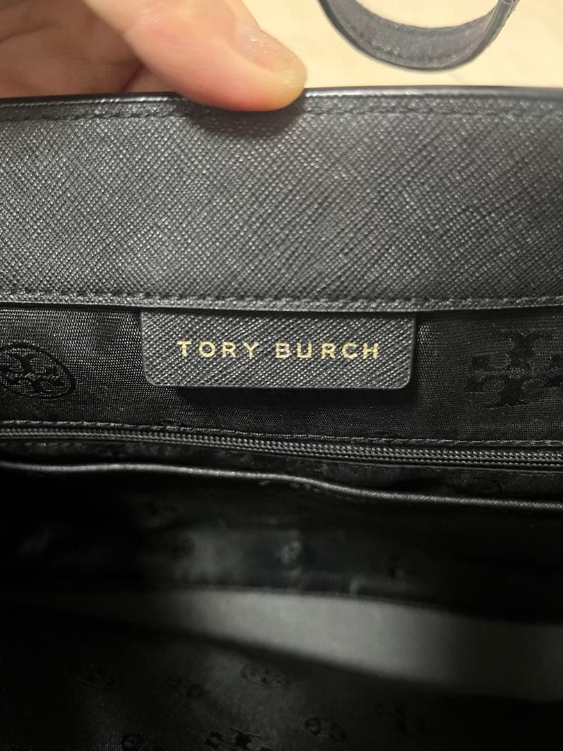 トリーバーチ　Tory Burch トートバッグ　【A4サイズ収納•巾着付】