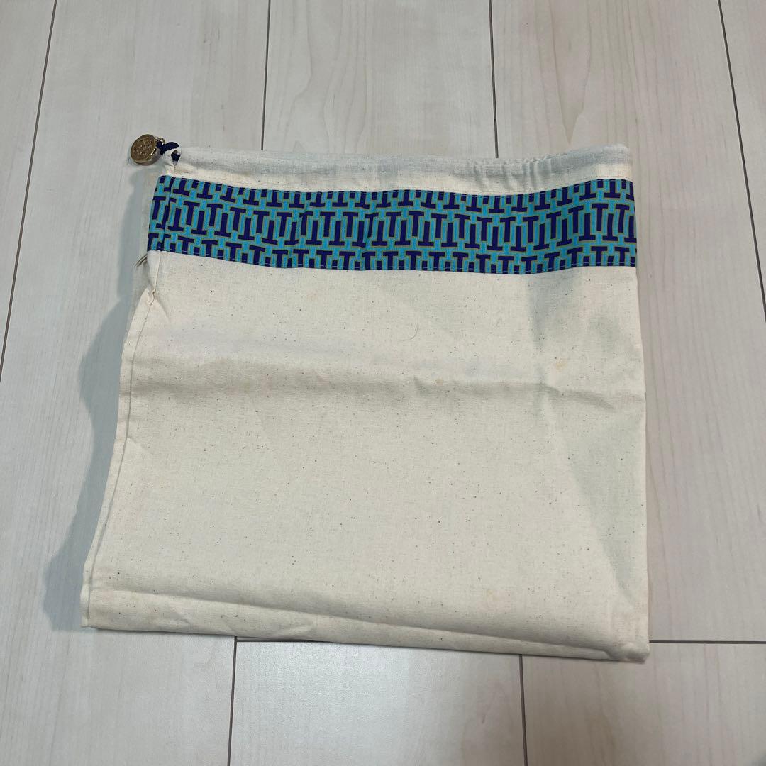 トリーバーチ　Tory Burch トートバッグ　【A4サイズ収納•巾着付】