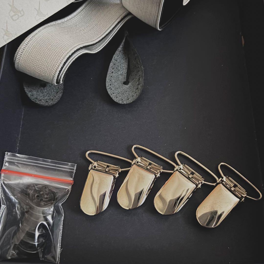 【美品】BRETELLE&BRACES 　ブラック サスペンダー ボックス入り