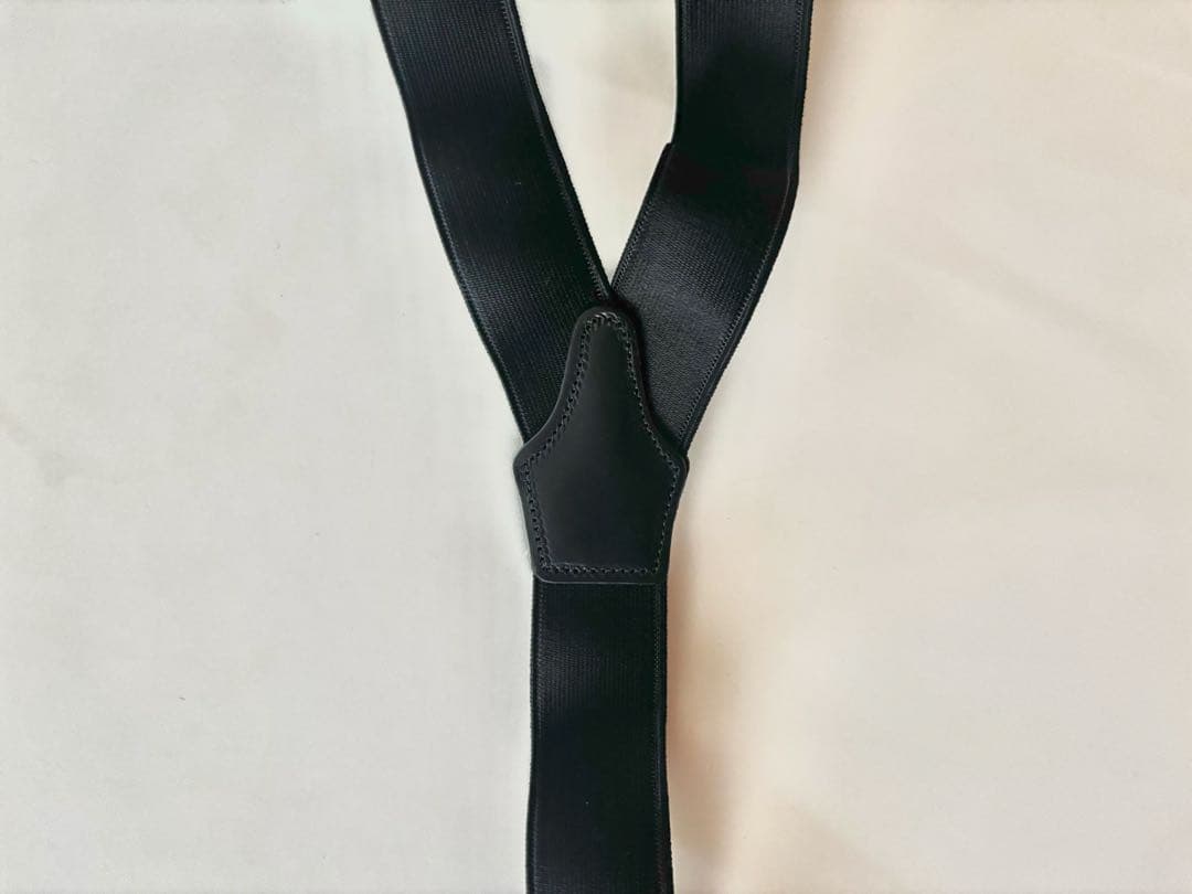 【美品】BRETELLE&BRACES 　ブラック サスペンダー ボックス入り