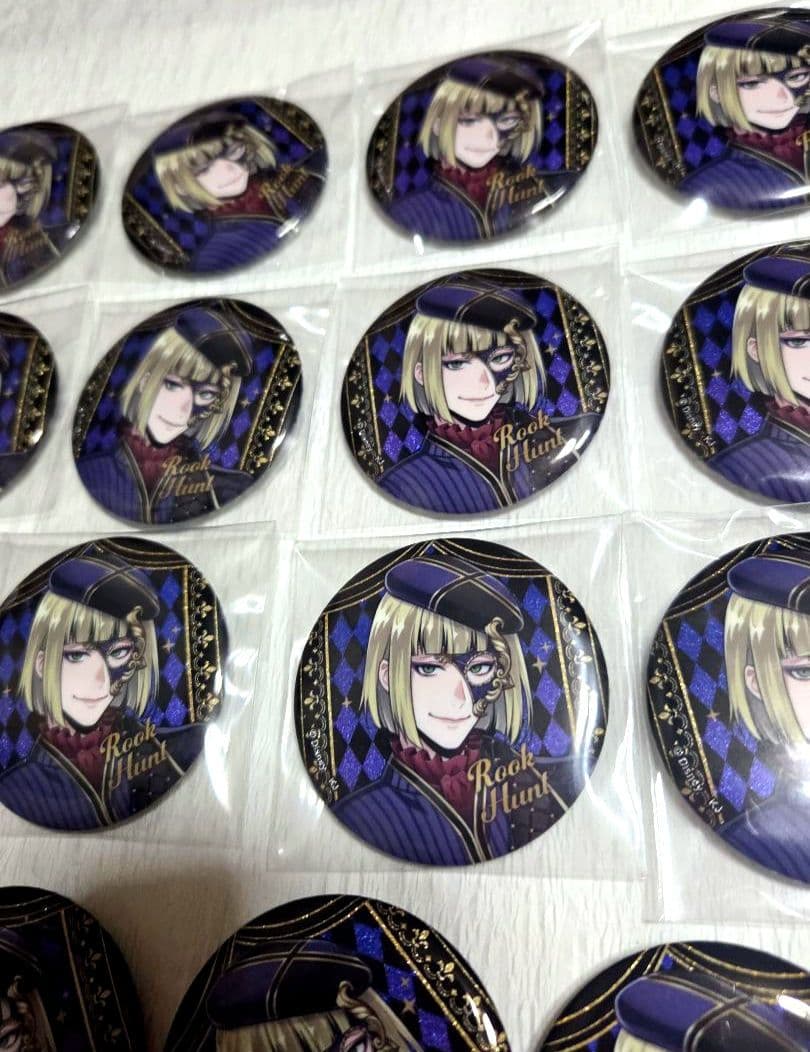 ツイステ ルーク 缶バッジ ハロウィン グロマス　グリッター缶バッジ 痛バ