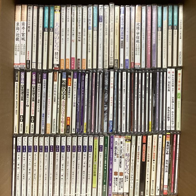 演歌　歌謡曲　民謡　CD　大量【100枚程度】 RG0114-17　懐かしの名曲