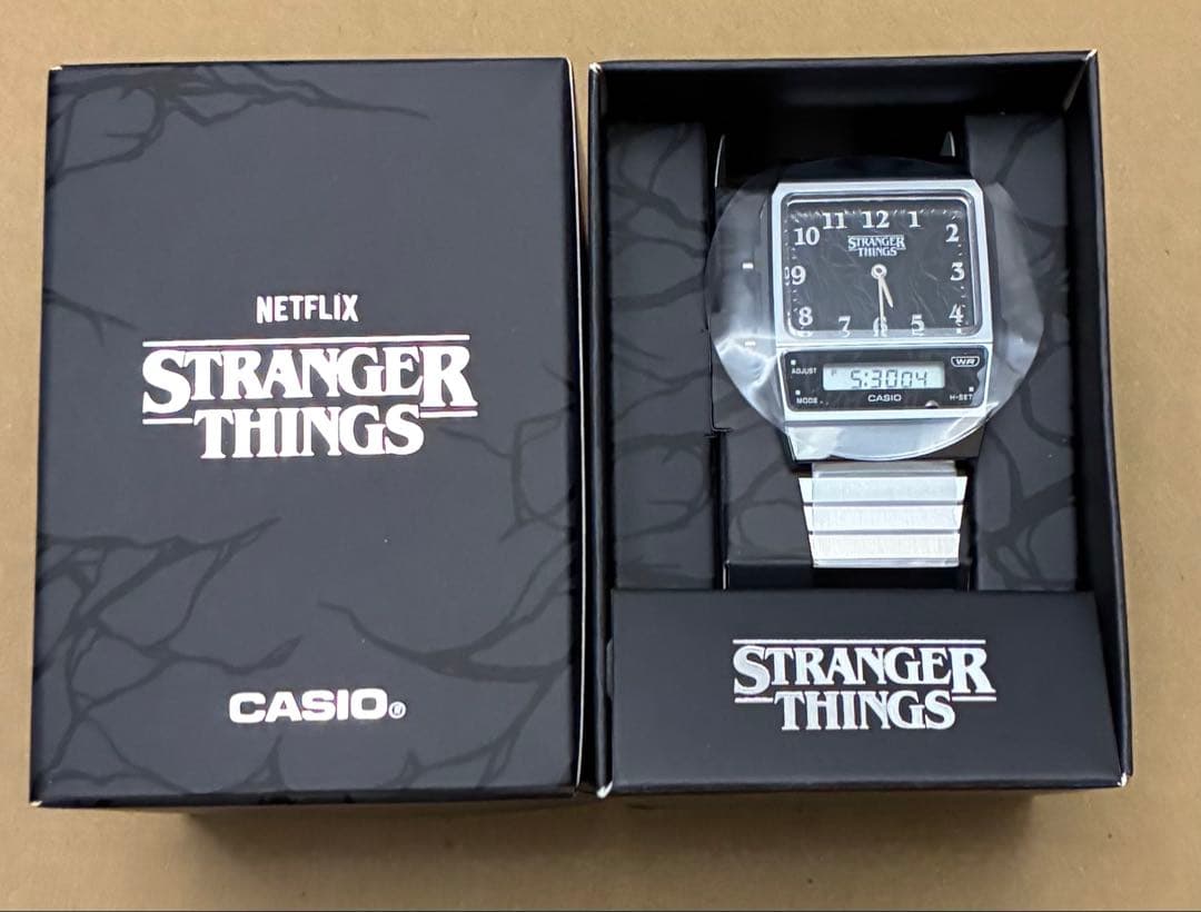 CASIO Stranger Things　ストレンジャー　シングス　新品