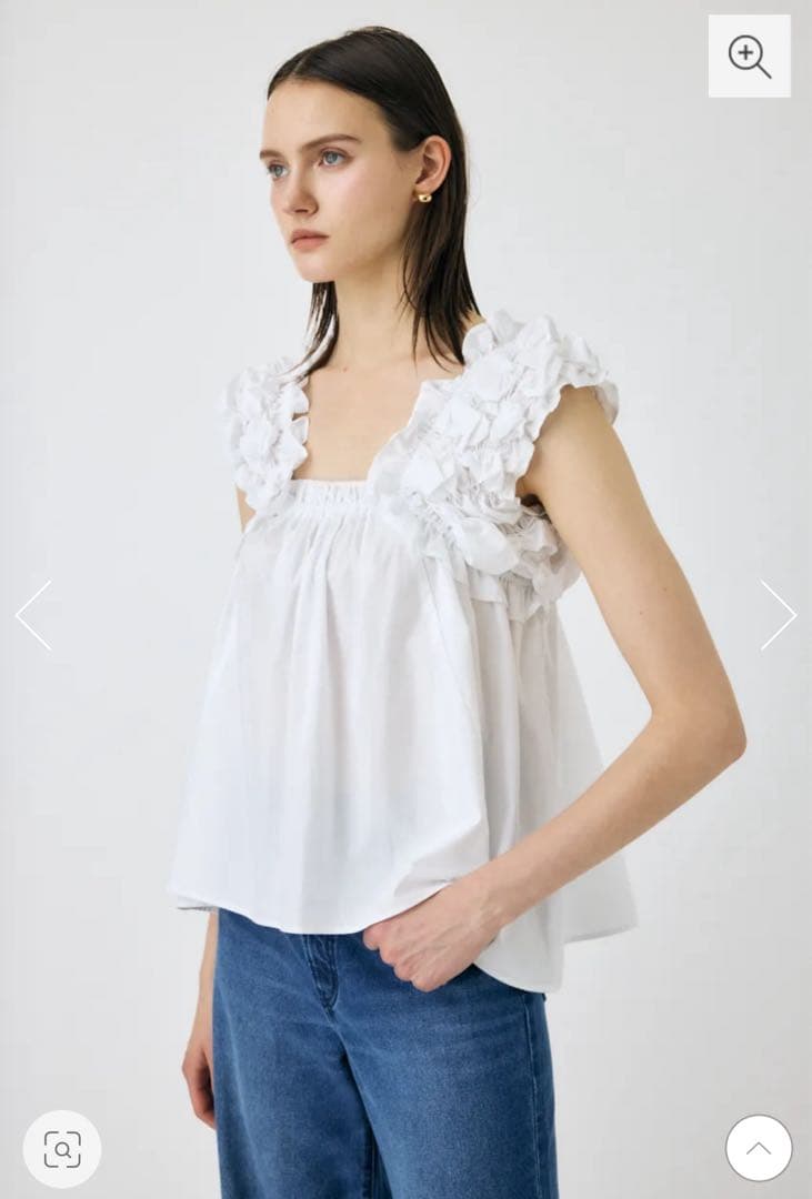 moussy フリルトップス　オフショルダー◎