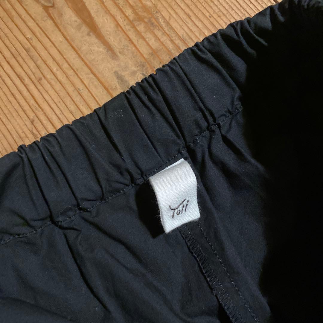yoli ヨリ　コットンテーパードパンツ