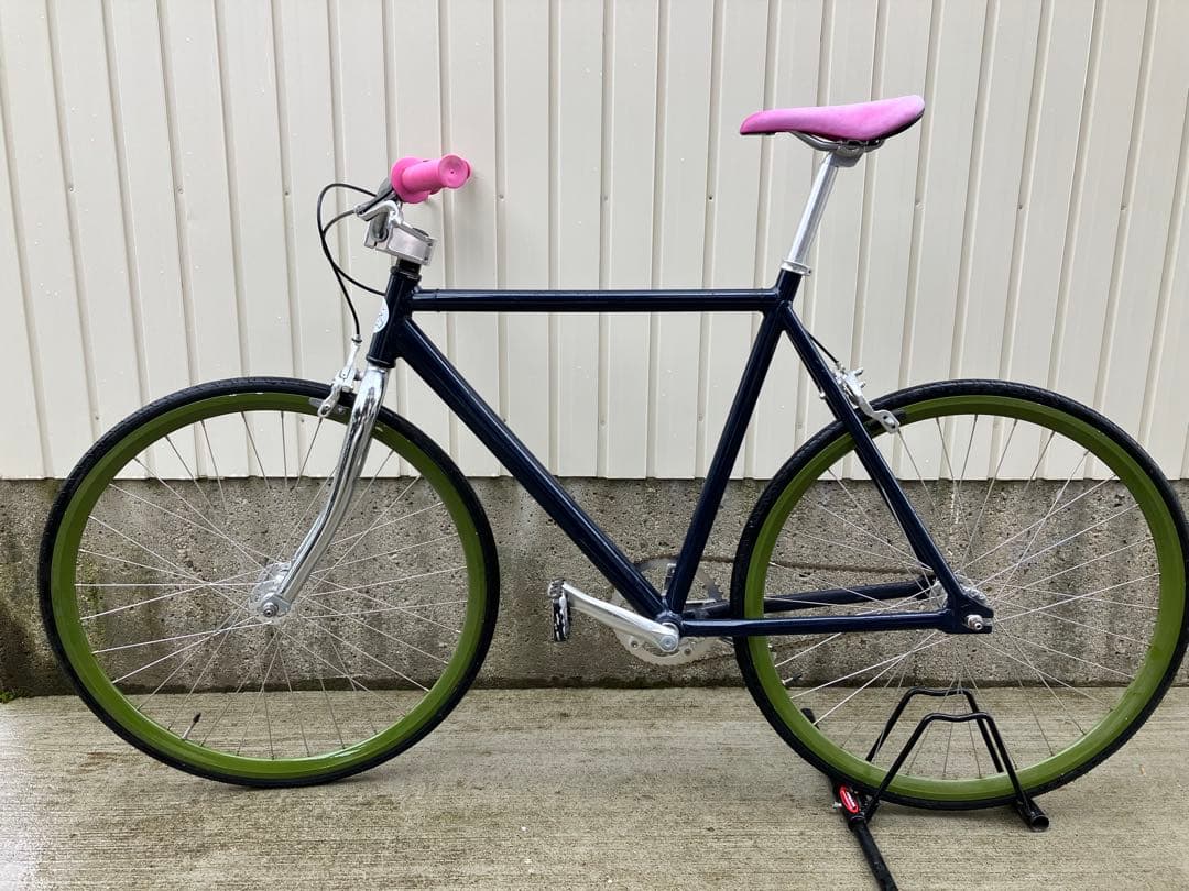 mackdaddy w-base コラボ　ピスト　ロードバイク