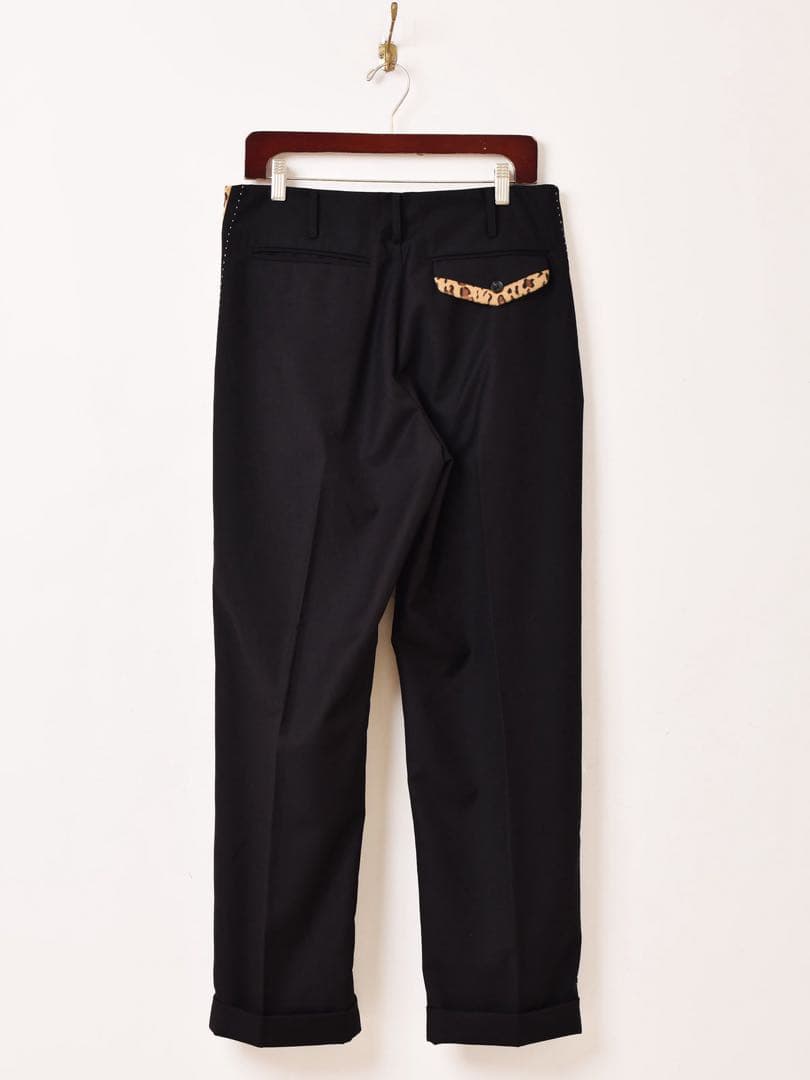 Backers レオパードライン ロカビリーパンツ