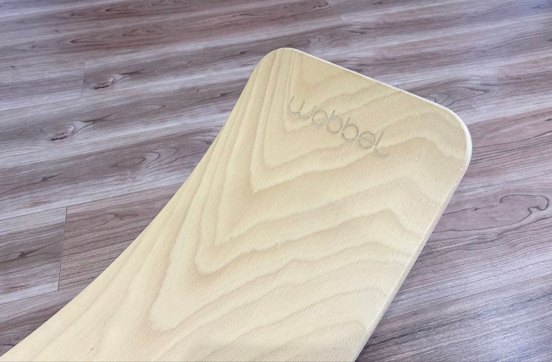 wobbel ウォーベル バランスボード 玩具 フェルト付き グレー