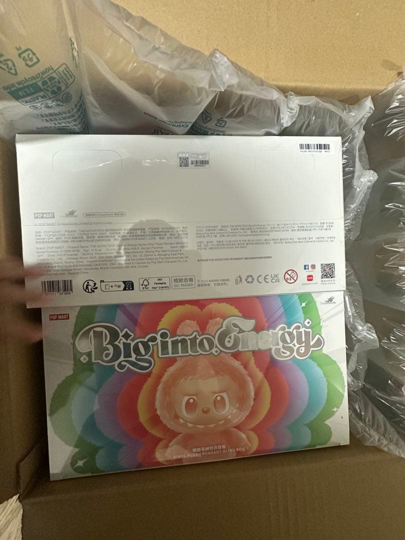 確実正規品 新品・未開封シュリンク付 ラブブ エナジー 2アソートボックス✨️