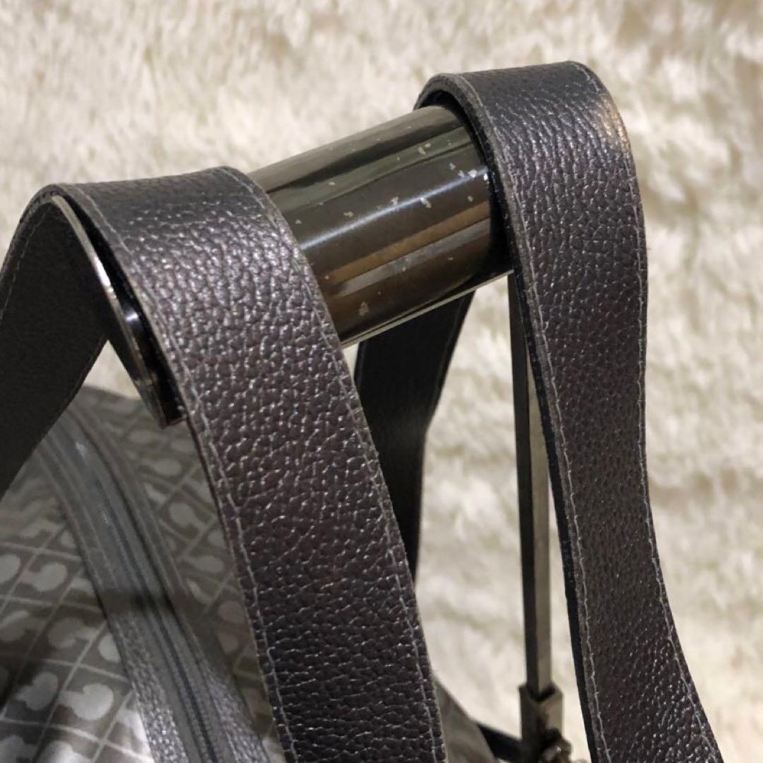 新品同様✨ゲラルディーニ　 ボストンバッグ　 大容量　ソフティ　 グレー系