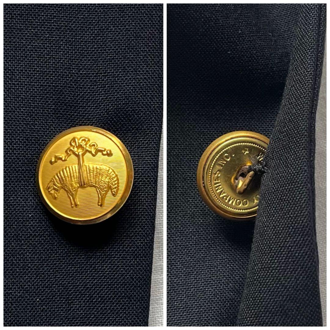 希少 USA製 ブルックスブラザーズ ネイビー ブレザー ジャケット 38R