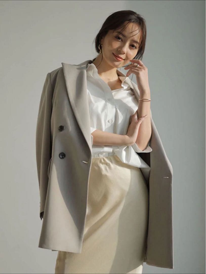 anuans（アニュアンス）スタンダードシャツ （WHITE）