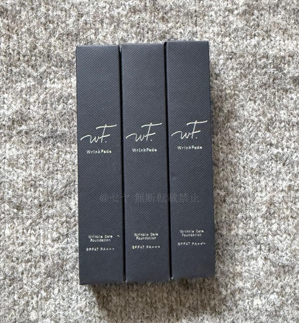 【3点】WrinkFade 薬用リンクルカバーファンデーション シワ改善 20g