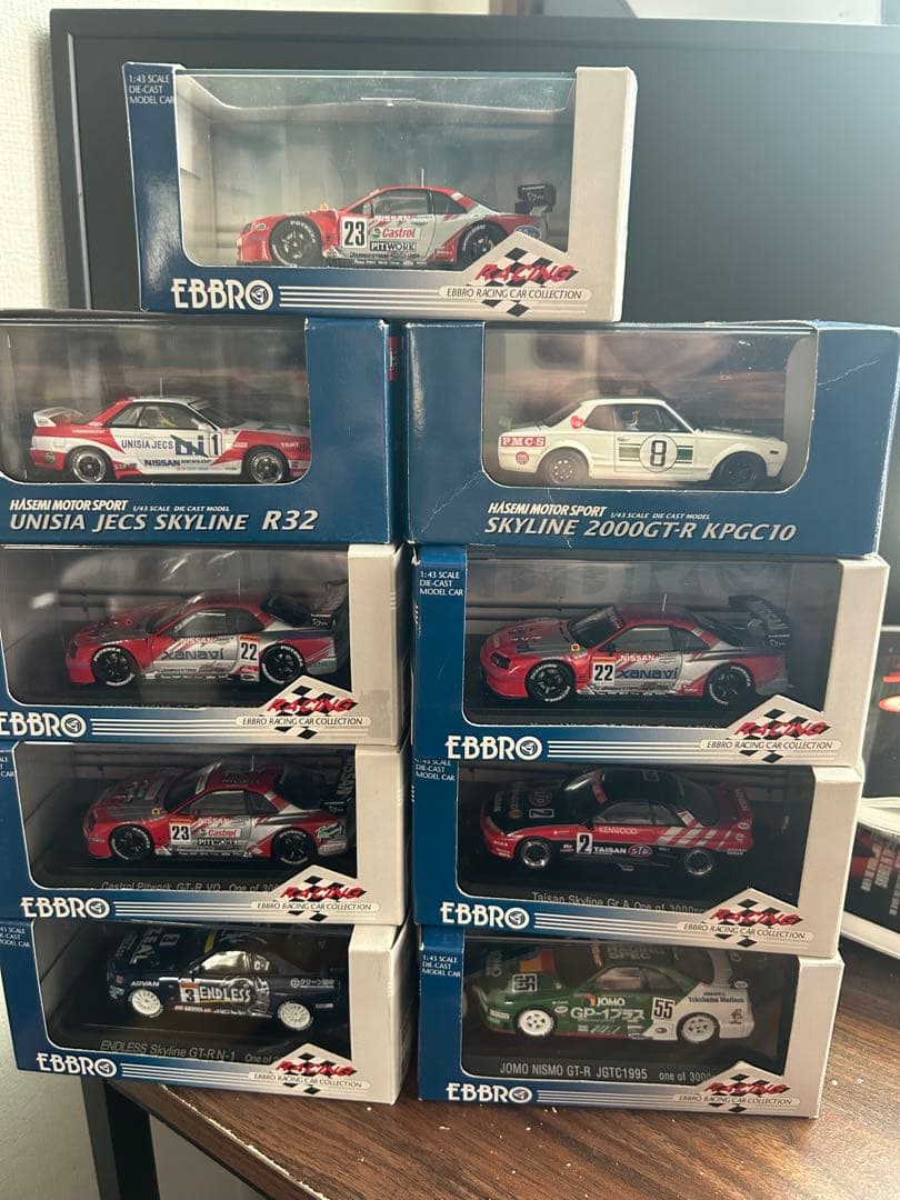 EBBRO ミニカー 9台セット