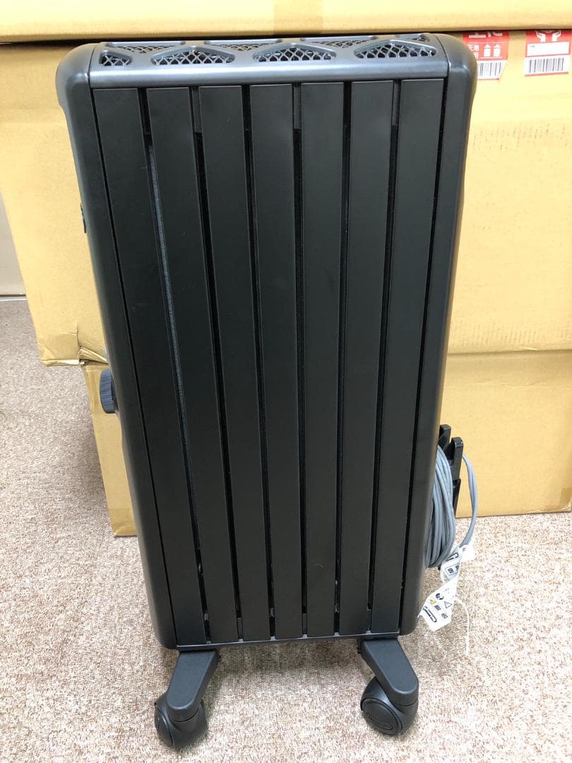 デロンギ マルチダイナミックヒーター MDHU09-PB ブラック 900W