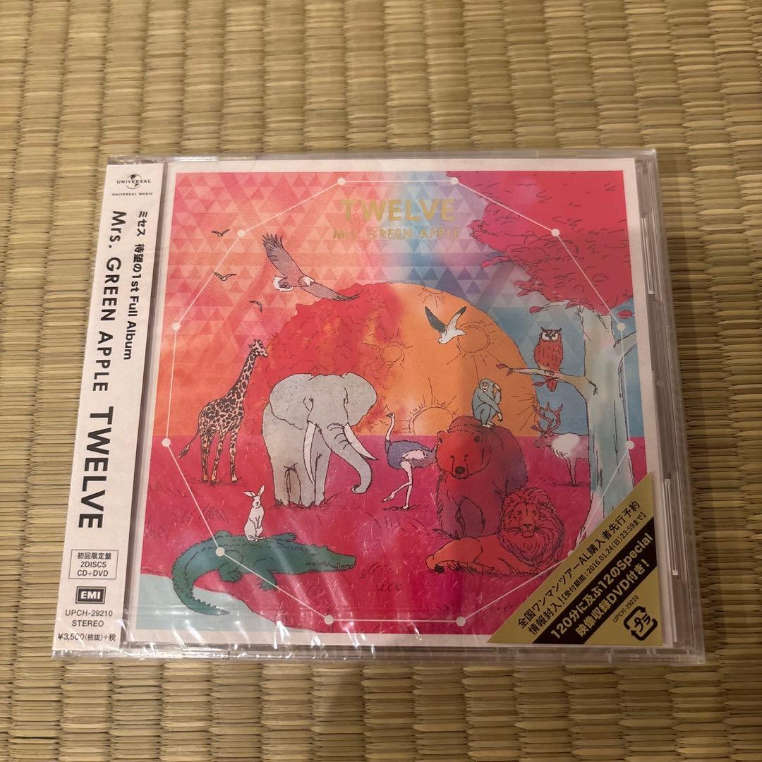 TWELVE Mrs.GREEN APPLE 初回限定盤　 シュリンク付き