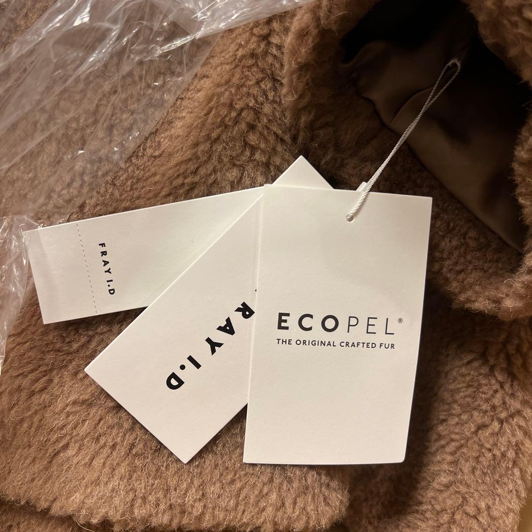 ECOPELボアミドルコート