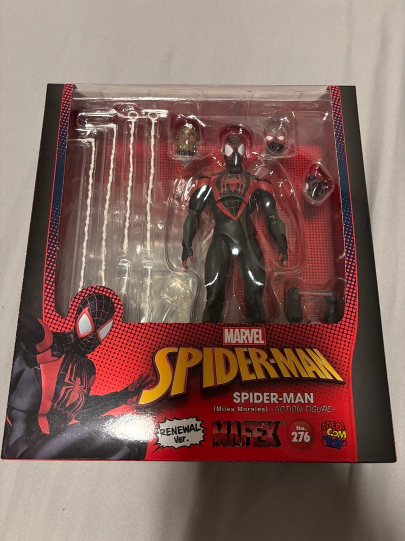 MAFEX スパイダーマン　マイルス　リニューアルver. マーベルレジェンド系