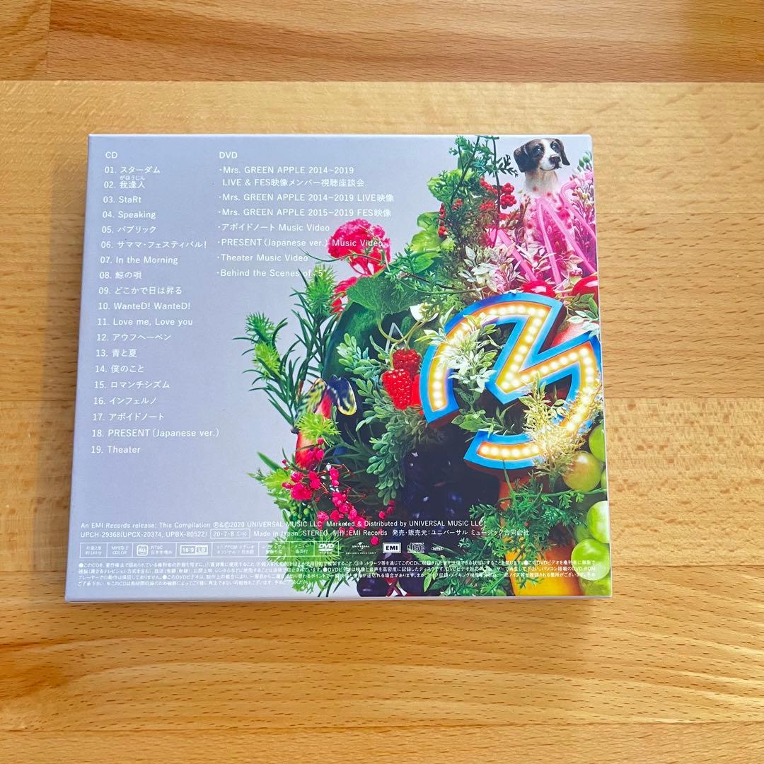 Mrs. GREEN APPLE 5 5 CD • DVDセット