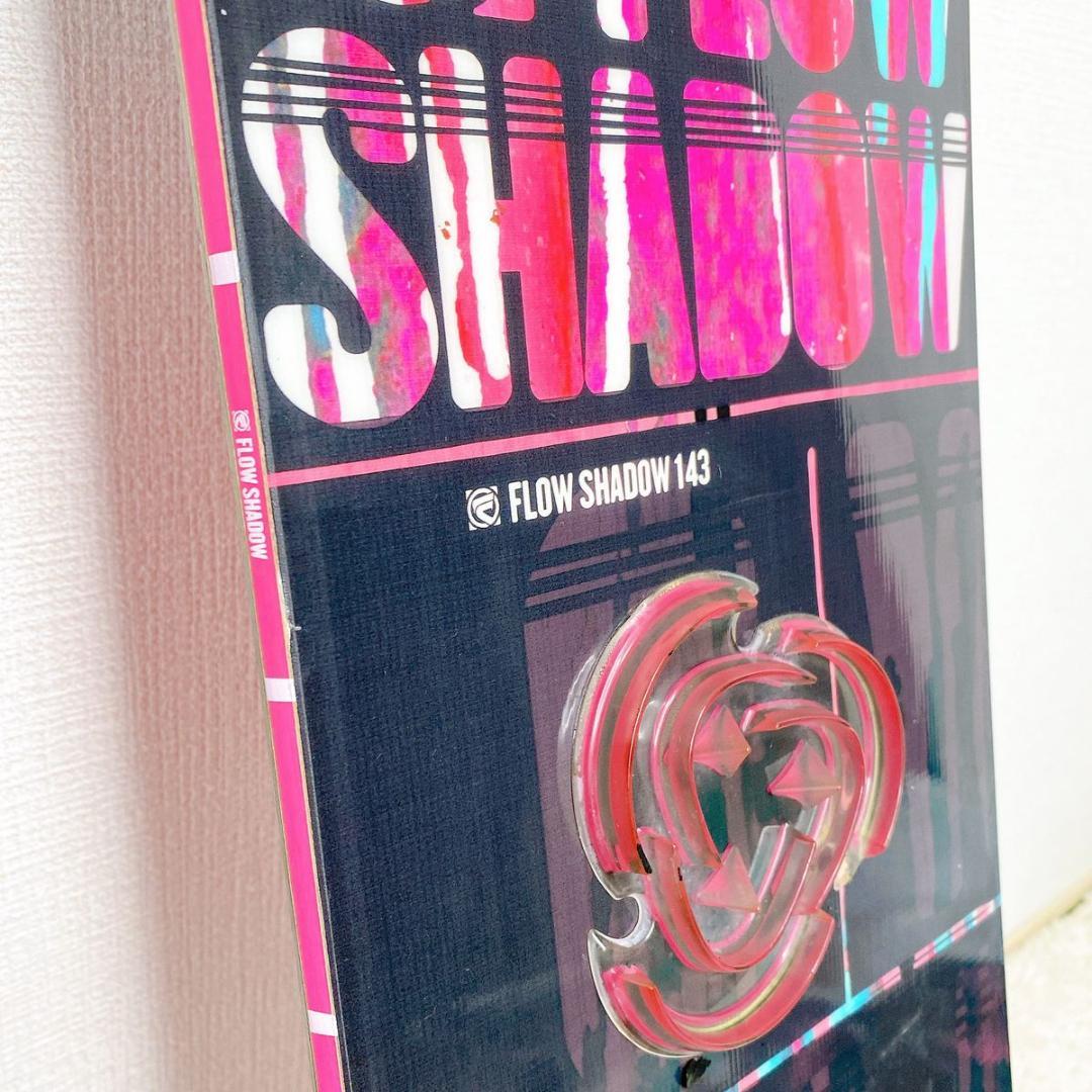 FLOW SHADOW フローシャドウ レディース 143cm キャンバーボード