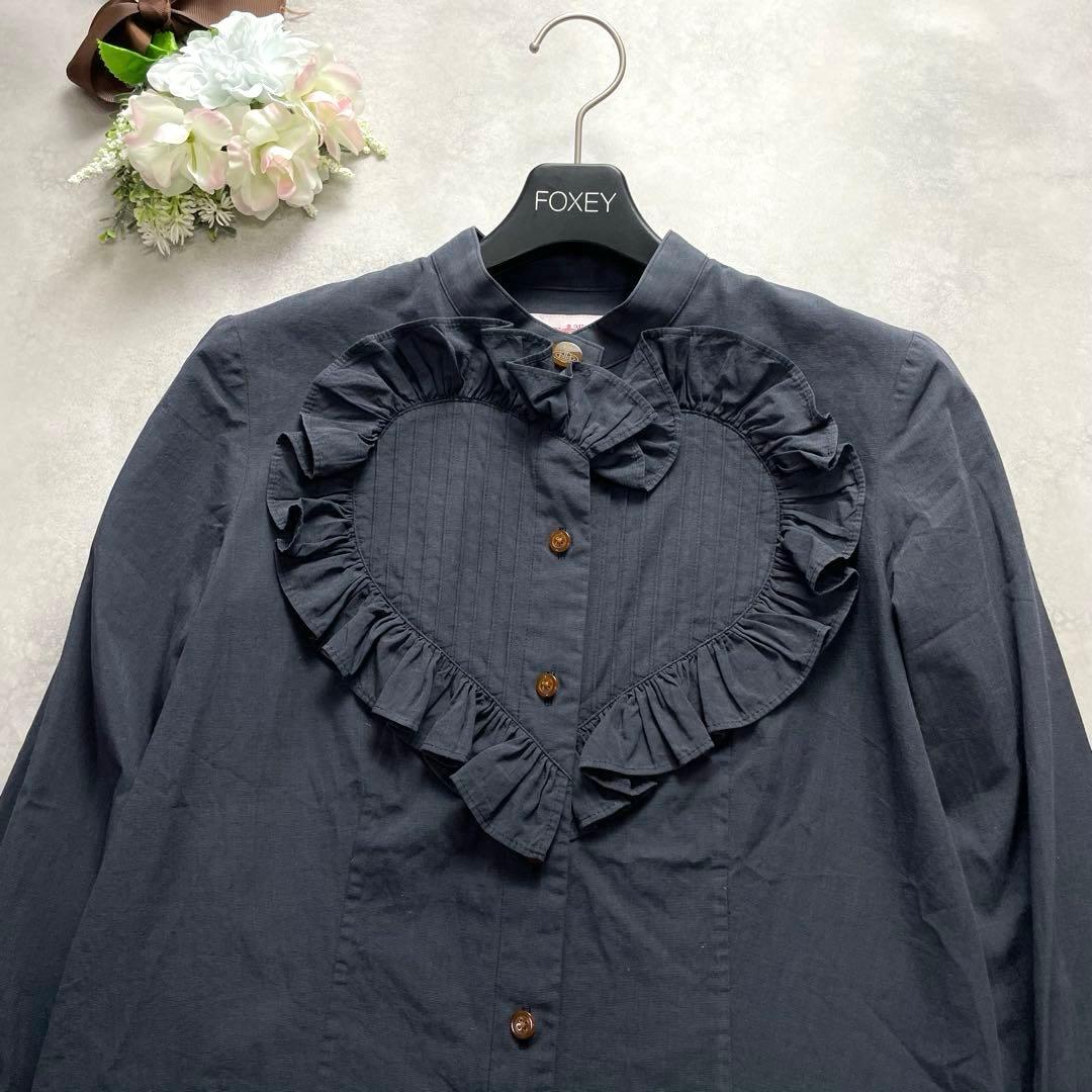 人気✨ ヴィヴィアンウエストウッド ラブフリルシャツ ハート ブラウス 1