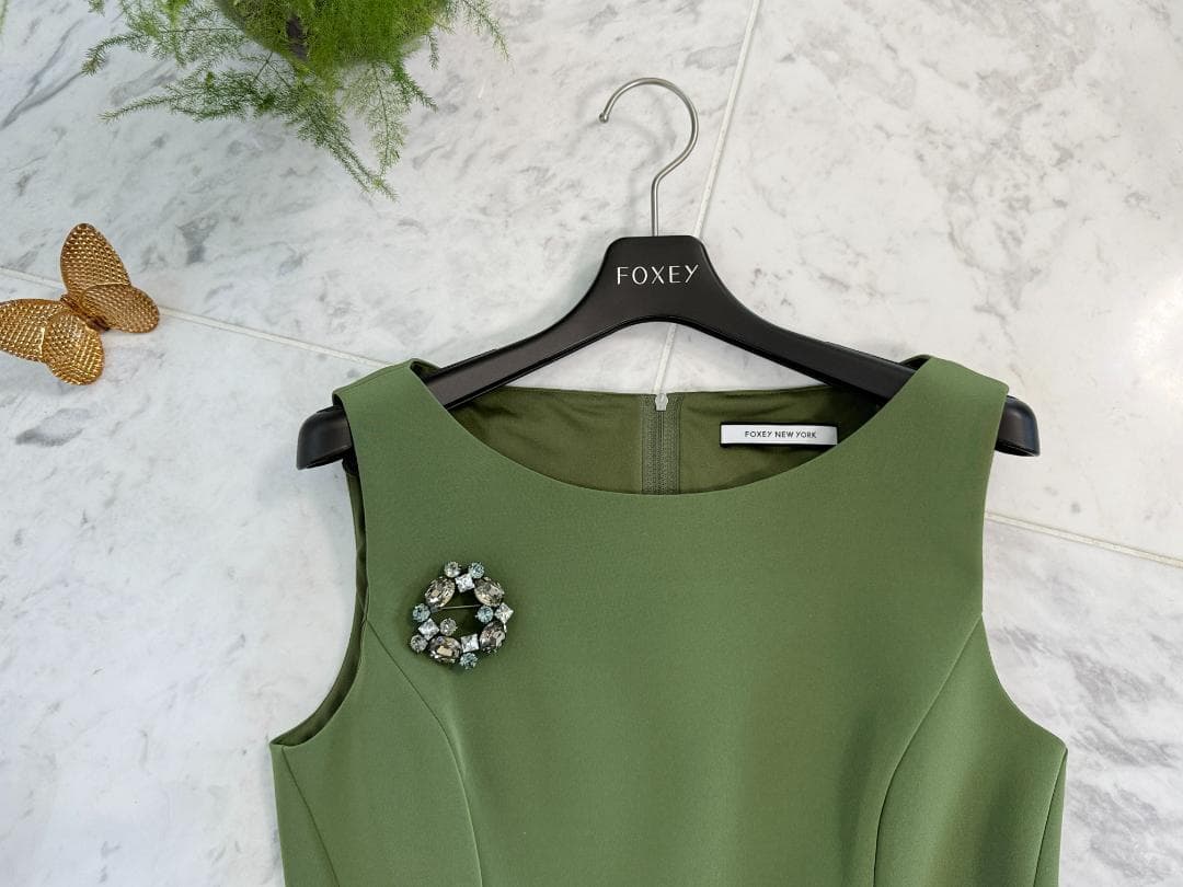 未使用級★ FOXEY/フォクシー セビリアドレス 40 SE掲載 '22年商品