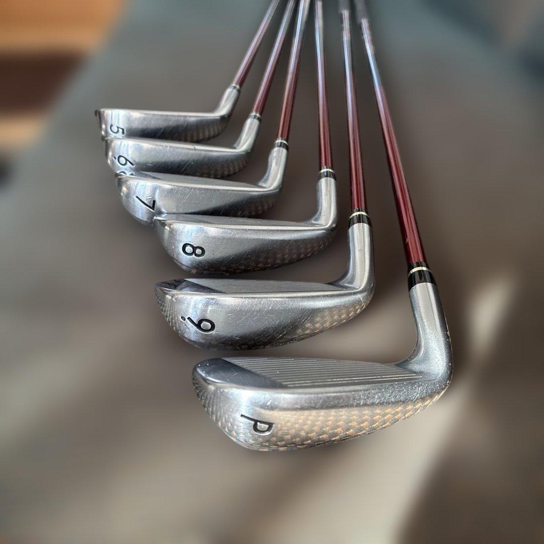 RMX UD+シリーズ アイアンセット フォージド 5〜9、P 6本flex R