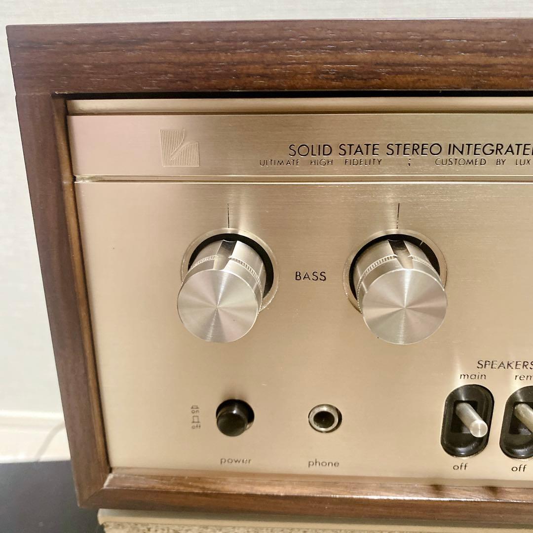 LUXMAN L‑504 プリメインアンプ 元箱付き 名機 ビンテージ